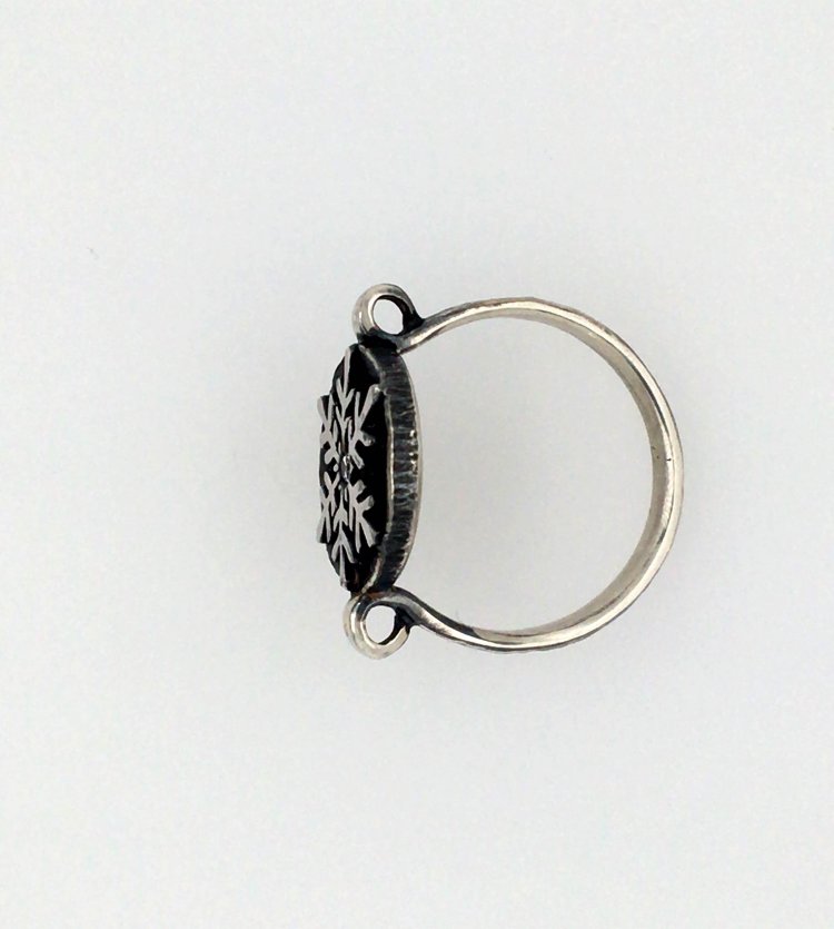 Schneeflocken Ring